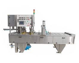 杯裝辣椒醬灌裝機(jī)Hot sauce filling machine,小身材大味道！